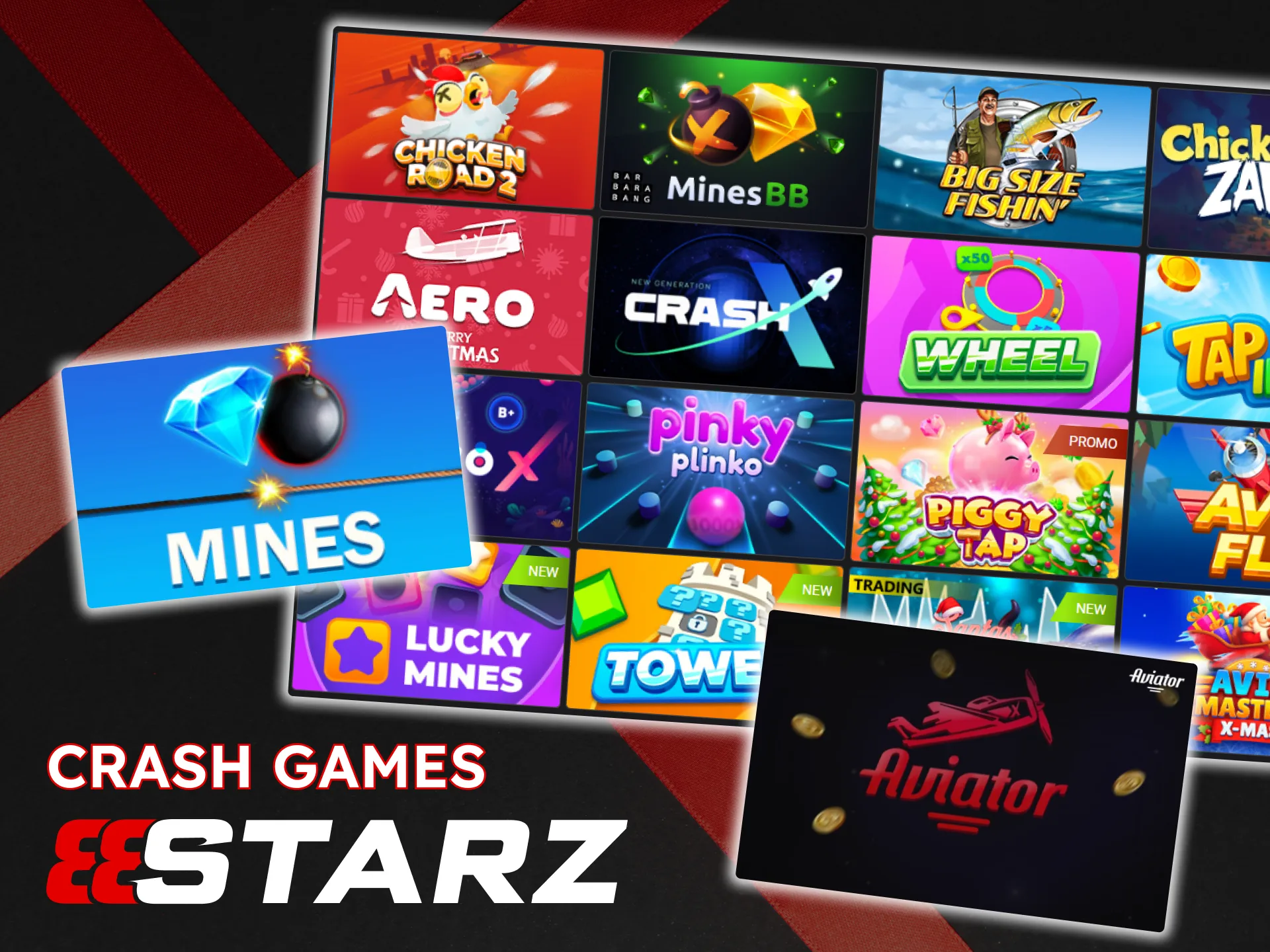 Win big in crash games at 888Starz casino.